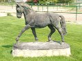 Tapioszentmarton - Kincsem Muzeum - Kincsem szobor